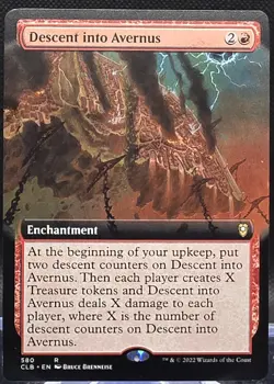 Descent into Avernus #580 Battle for Baldur's Gate Extended Art Regular Rare - Image 1