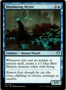 Murmuring Mystic 118 U Commander 2020 Near Mint - Image 1