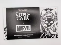 MTG Secret Lair x Marvel's Spider-Man: Mana Symbiote Raised Foil Edition Sealed - Image 2