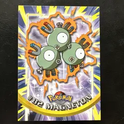 #82 Magneton Pokemon Topps Series - Image 1