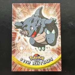 #112 Rhydon Pokemon Topps Series - Image 1