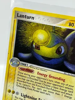 Lanturn 38/101 EX Hidden Legends Reverse Holo Vintage Pokemon TCG Card - Image 3
