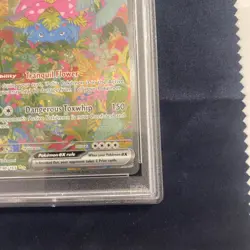 2023 POKEMON MEW EN-151 SPECIAL ILLUSTRATION RARE #198 VENUSAUR EX PSA 10 - Image 4
