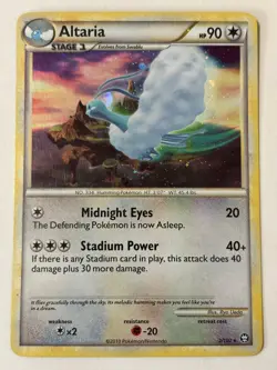 ALTARIA 2/102 HGSS Triumphant *HOLO*RARE 1X Pokemon card NM - Image 1