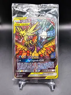 Sealed - Moltres & Zapdos & Articuno GX - SM210 - Hidden Fates Promo - Pokemon - Image 1