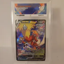 Pokemon TCG Blaziken v Trainer Gallery TG14/TG30 - GEM MINT ACE 10 - Image 1