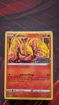 Moltres SWSH185 Brilliant Star Pre Release Kit SEALED Pokemon TCG - Image 1