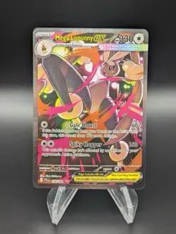 2025 Pokemon Mega Lopunny EX 128/094 Phantasmal Flames SIR - Image 1