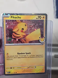 Pikachu (Pokemon Day 2026) Promo Swirl ⋆˚꩜｡⋆ - Image 2