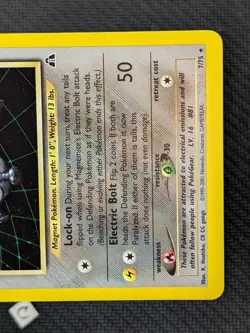 Magnemite 7/75 - Neo Discovery Unlimited Holo Rare Pokemon TCG NM - Image 5