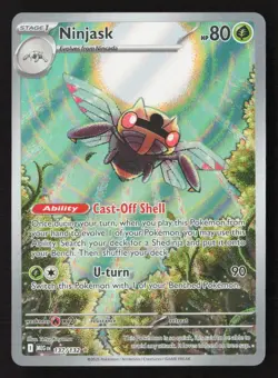 Ninjask - Illustration Rare Holo MEG 137/132 NM Pokemon TCG - Image 1