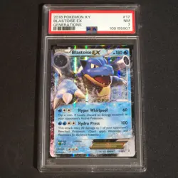 Pokemon 2016 Blastoise EX #17 Generations PSA 7 - Image 1