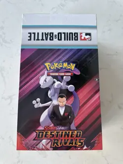 Pokemon Destined Rivals Build & Battle Display - 10 Boxes - 40 Booster Packs - Image 1