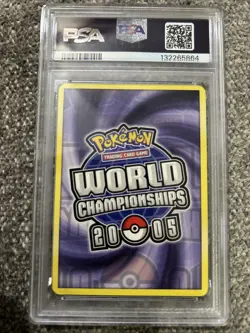 Pokemon TCG Dark Tyranitar 19/109 World Championships 2005 Psa 9 - Image 2