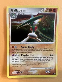 Gallade 2/17 Pop Series 7 - Non-Holo - Pokemon - LP-NM+ - Image 1