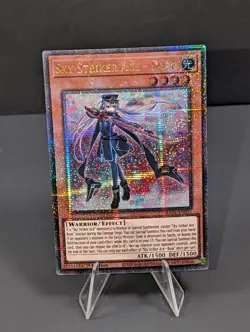 Yugioh! Sky Striker Ace - Roze RA04-EN031 Quarter Century Rare Secret ~ 1st Ed. - Image 1