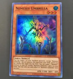 Yu-Gi-Oh! Nemeses Umbrella Super Rare ETCO-EN011 1st Edition LP - Image 1