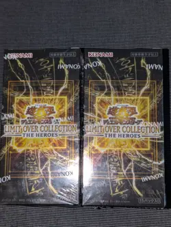 IN-HAND 🇬🇧 Sealed Japanese YuGiOh Limit Over Collection The Heroes Box - Image 1