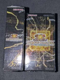 IN-HAND 🇬🇧 Sealed Japanese YuGiOh Limit Over Collection The Heroes Box - Image 3