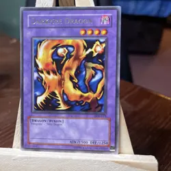 Yu-Gi-Oh! Darkfire Dragon LOB-019 Legend of Blue Eyes White Dragon Unlimited - Image 2