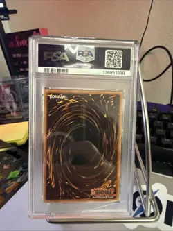 Yu-Gi-Oh 2002 Blue-Eyes White Dragon SDK-001 Ultra Rare PSA 6 - Image 2