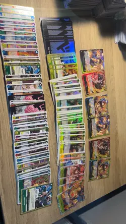 One Piece 500+ Cards Bulk Lot TCG Card Game Mixed Cards NM ENG W Leaders - Image 1