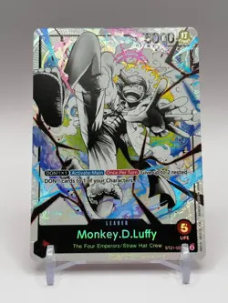 Monkey D. Luffy ST21-001 (Alt Art Leader) One Piece English - Image 1