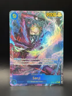 Sanji OP06-119 SEC Alt Art Wings of the Captain One Piece TCG English - Image 1