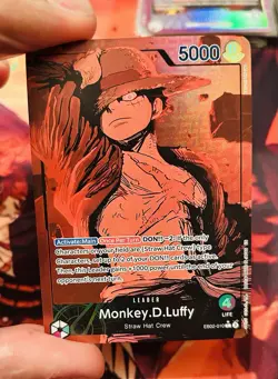 PROXY ENGLISH Leader Monkey D Luffy EB02-010 - Image 1