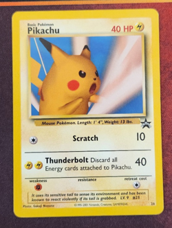 Pokemon Card - Pikachu (SNAP) #26 WoTC Black Star Promo 2 - Image 1