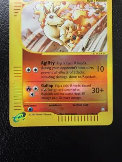 Rapidash - 31/147 - Pokemon Aquapolis Reverse Holo Rare Card LP - Image 3