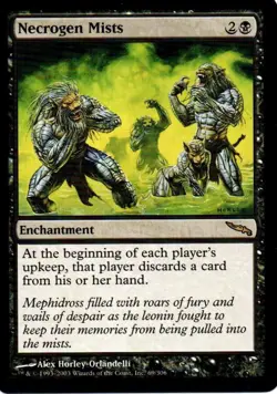 MTG: Mirrodin: Necrogen Mists: Lightly Played Condition - Image 1