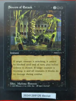 MTG Sewers of Estark Promo Magic The Gathering LP - Image 3