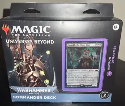 Magic The Gathering Warhammer 40k Commander Deck Next on Dynasties 195166173467 - Image 1