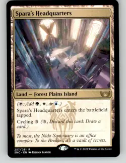 Magic MTG Streets of New Capenna Spara's Headquarters 257 NM/NP - Image 1