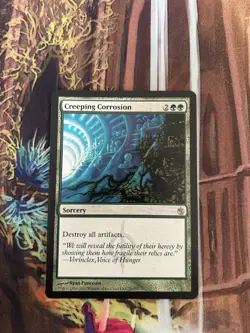 Creeping Corrosion Mirrodin Besieged NM MTG - Image 1