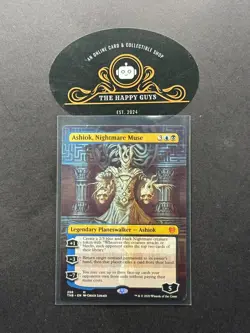 MTG Ashiok, Nightmare Muse (Borderless) #256 Theros Beyond Death Foil - Image 1