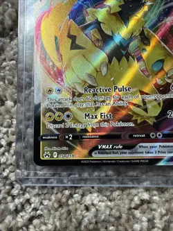 Zeraora VMAX 054/159 Crown Zenith Ultra Rare Holo Pokemon Card NM - Image 2