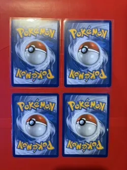 POKEMON! Pikachu V-Union SwSH Black Star Promo Set of 4 NM - Image 2