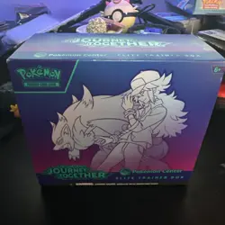 Scarlet and Violet journey together Pokemon Center Elite Trainer ETB *OPEN BOX* - Image 2