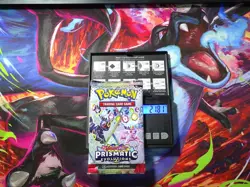HEAVY! GOD PACKUUU 21.81g Prismatic Evolutions Pokemon TCG Booster (SEALED) - Image 1