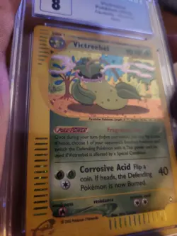 Pokemon CGC 8 MINT Victreebel 2003 Aquapolis H30/H32 eReader Holographic PSA - Image 2