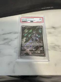 2023 POKEMON SVP EN-SV BLACK STAR PROMO 151 ULTRA-PREMIUM COLL #052 MEWTWO PSA 9 - Image 1