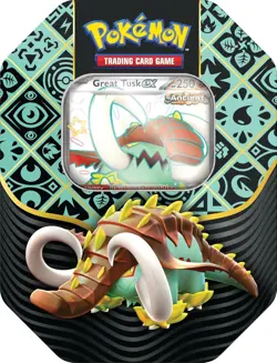 Pokemon TCG - Scarlet & Violet 4.5: Paldean Fates 4-Booster Tin (Multiple Des... - Image 1