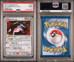 Pokemon Salamence EX 103 Holo Ultra Rare EX Deoxys PSA 9 - Image 3