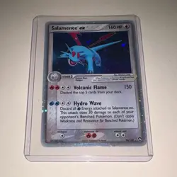Pokemon Salamence e EX Dragon Frontiers Ultra Rare 160 HP - Image 1