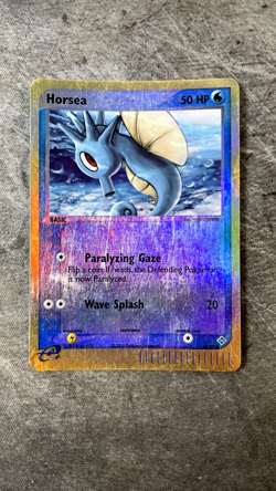 Pokemon TCG Horsea EX Dragon 58/97 Reverse Holo Common #2 - Image 1