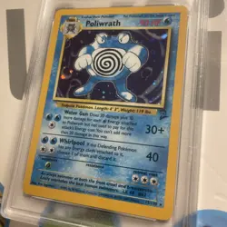 2000 Pokemon Base Set 2 Holo Poliwrath #15 PSA 10 GEM MINT - Image 2