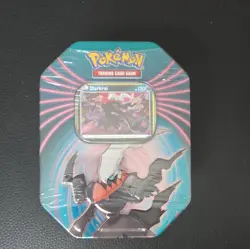 POKEMON DARKRAI MIGHTY MYSTERIOUS TIN - BRAND NEW FACTORY SEALED - Image 1