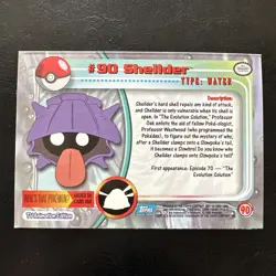 #90 Shellder Pokemon Topps Series - Image 2